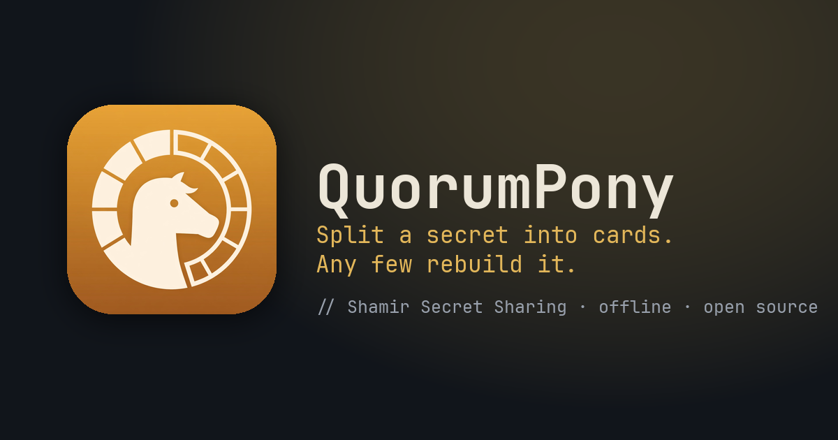 QuorumPony social image